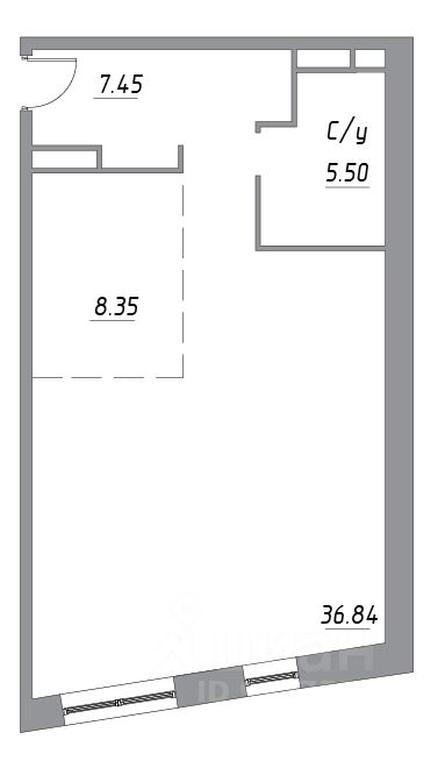 Apartment Sale, 58.14平方米 at Klubny dom Malye Veshki, Ryabinovy pereulok, Vyoshki Settlement, Mytishi Urban District, Moscow Region, Russia #1 Apartment Sale, 58.14平方米 at Klubny dom Malye Veshki, Ryabinovy pereulok, Vyoshki Settlement, Mytishi Urban District, Moscow Region, Russia #1