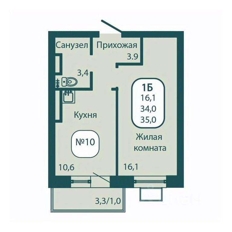 Apartment Sale, 35 sq. m. at Andreevka LIFE, Georgievskoe Highway, Moscow Region, Russia #1 Apartment Sale, 35 sq. m. at Andreevka LIFE, Georgievskoe Highway, Moscow Region, Russia #1
