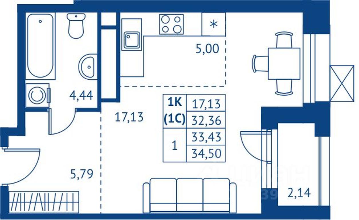 Apartment Sale, 32.36平方米 at POKOLENIE PERVYKh, Novyye Podlipki Microdistrict, Korolyov, Moscow Region, Russia #1 Apartment Sale, 32.36平方米 at POKOLENIE PERVYKh, Novyye Podlipki Microdistrict, Korolyov, Moscow Region, Russia #1