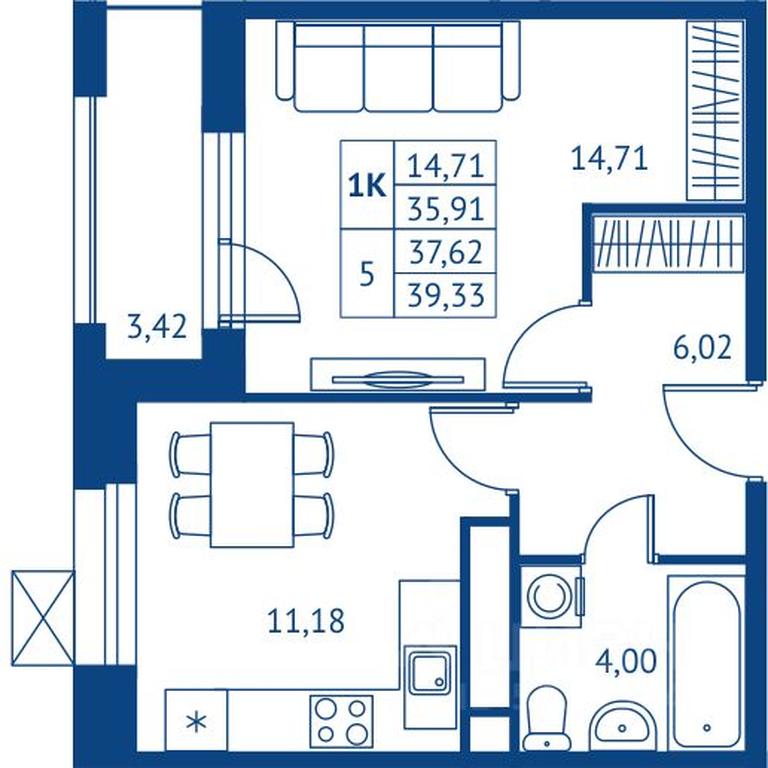 Apartment Sale, 35.91平方米 at POKOLENIE PERVYKh, Novyye Podlipki Microdistrict, Korolyov, Moscow Region, Russia #1 Apartment Sale, 35.91平方米 at POKOLENIE PERVYKh, Novyye Podlipki Microdistrict, Korolyov, Moscow Region, Russia #1