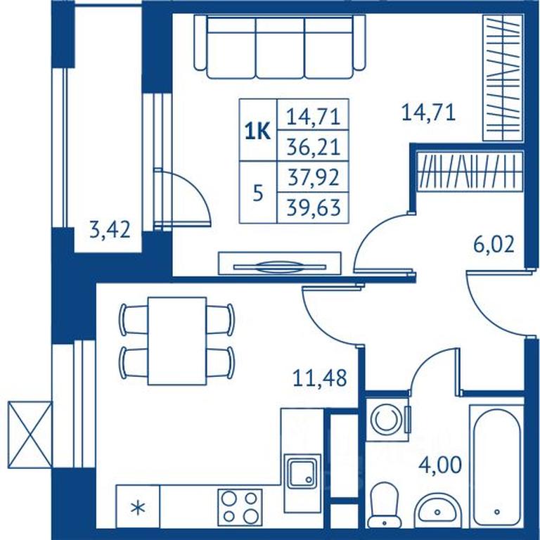 Apartment Sale, 36.21 sq. m. at POKOLENIE PERVYKh, Novyye Podlipki Microdistrict, Korolyov, Moscow Region, Russia #1 Apartment Sale, 36.21 sq. m. at POKOLENIE PERVYKh, Novyye Podlipki Microdistrict, Korolyov, Moscow Region, Russia #1