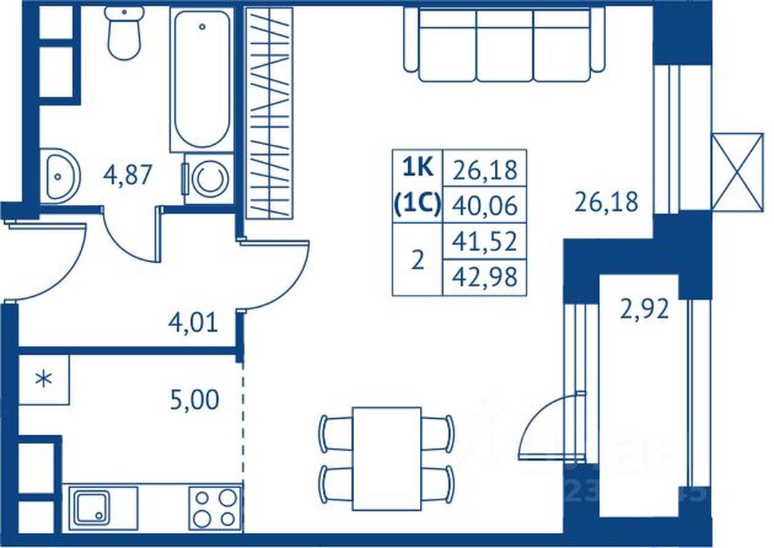Apartment Sale, 40.06 sq. m. at POKOLENIE PERVYKh, Novyye Podlipki Microdistrict, Korolyov, Moscow Region, Russia #1 Apartment Sale, 40.06 sq. m. at POKOLENIE PERVYKh, Novyye Podlipki Microdistrict, Korolyov, Moscow Region, Russia #1