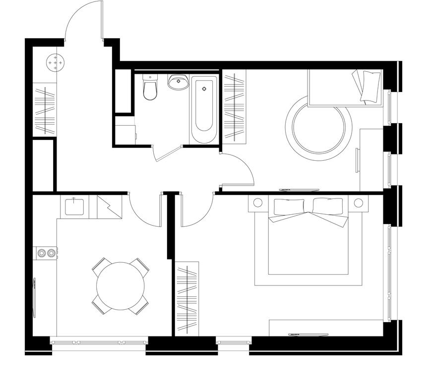 2-BD Apartment Sale, 56.7 sq. m. at Peredelkino Blizhnee, Korneya Chukovskogo Street, 1, Vnukovskoye Settlement, Moscow, Russia #1 2-BD Apartment Sale, 56.7 sq. m. at Peredelkino Blizhnee, Korneya Chukovskogo Street, 1, Vnukovskoye Settlement, Moscow, Russia #1