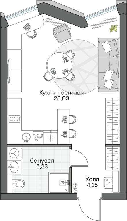 Apartment Sale, 34.37 sq. m. at Dom na naberezhnoy INSIDER (Insayder), Avtozavodskaya Street, Moscow, Russia #1 Apartment Sale, 34.37 sq. m. at Dom na naberezhnoy INSIDER (Insayder), Avtozavodskaya Street, Moscow, Russia #1