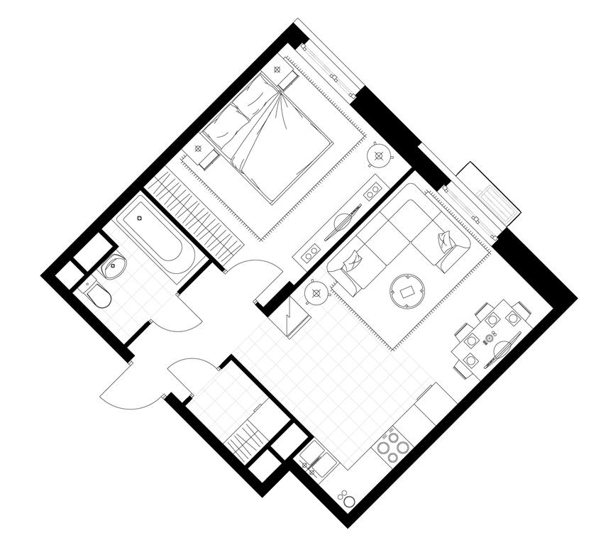 Apartment Sale, 43.4 sq. m. at Rezidentsii Skolkovo, Kashtanovaya ulitsa, 1, rabochiy posyolok Zarechye, Odintsovskiy City District, Moscow Region, Russia #1 Apartment Sale, 43.4 sq. m. at Rezidentsii Skolkovo, Kashtanovaya ulitsa, 1, rabochiy posyolok Zarechye, Odintsovskiy City District, Moscow Region, Russia #1