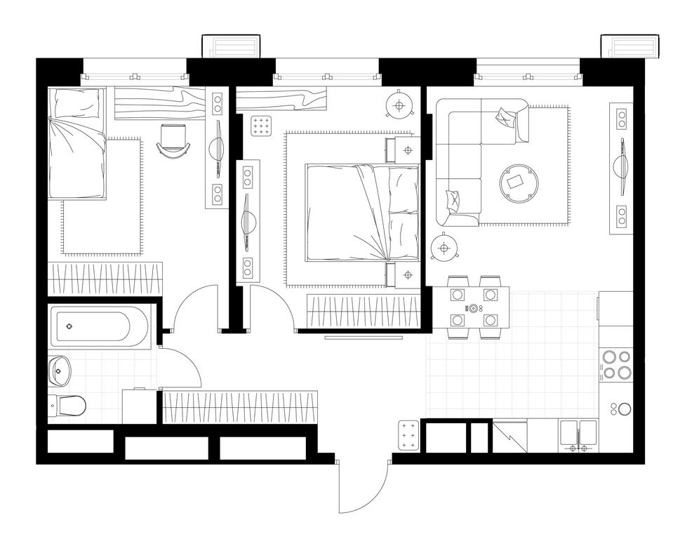 2-BD Apartment Sale, 60.8 sq. m. at Rezidentsii Skolkovo, Kashtanovaya ulitsa, 1, rabochiy posyolok Zarechye, Odintsovskiy City District, Moscow Region, Russia #1 2-BD Apartment Sale, 60.8 sq. m. at Rezidentsii Skolkovo, Kashtanovaya ulitsa, 1, rabochiy posyolok Zarechye, Odintsovskiy City District, Moscow Region, Russia #1