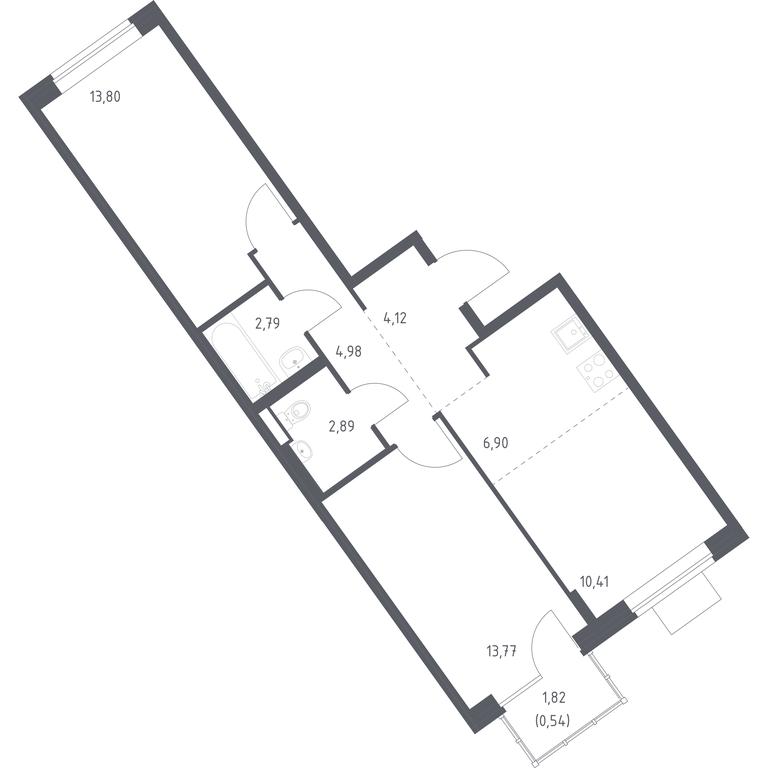 1-BD Apartment Sale, 60.21 sq. m. at Podolskie Kvartaly, zhiloy kompleks Podolskiye Kvartaly, Ryazanovskoe Settlement, Moscow, Russia #1 1-BD Apartment Sale, 60.21 sq. m. at Podolskie Kvartaly, zhiloy kompleks Podolskiye Kvartaly, Ryazanovskoe Settlement, Moscow, Russia #1