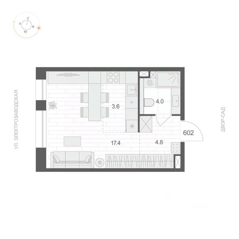 Apartment Sale, 29.8 sq. m. at ARTEL (Artel), Elektrozavodskaya Street, Moscow, Russia #1 Apartment Sale, 29.8 sq. m. at ARTEL (Artel), Elektrozavodskaya Street, Moscow, Russia #1