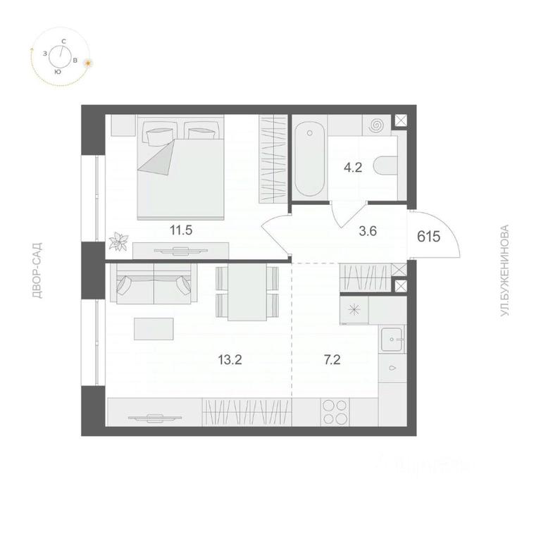 Apartment Sale, 39.7 sq. m. at ARTEL (Artel), Elektrozavodskaya Street, Moscow, Russia #1 Apartment Sale, 39.7 sq. m. at ARTEL (Artel), Elektrozavodskaya Street, Moscow, Russia #1
