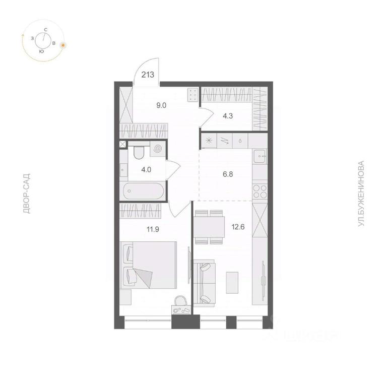 Apartment Sale, 48.6平方米 at ARTEL (Artel), Elektrozavodskaya Street, Moscow, Russia #1 Apartment Sale, 48.6平方米 at ARTEL (Artel), Elektrozavodskaya Street, Moscow, Russia #1