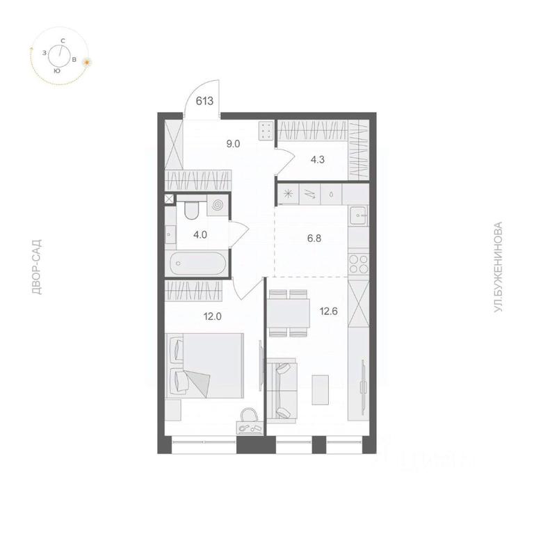 Apartment Sale, 48.7 sq. m. at ARTEL (Artel), Elektrozavodskaya Street, Moscow, Russia #1 Apartment Sale, 48.7 sq. m. at ARTEL (Artel), Elektrozavodskaya Street, Moscow, Russia #1