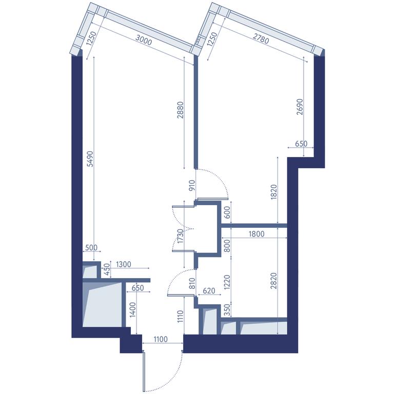 1-BD Apartment Sale, 42.7平方米 at HideOut, 3rd Setunsky Drive, Moscow, Russia #2 1-BD Apartment Sale, 42.7平方米 at HideOut, 3rd Setunsky Drive, Moscow, Russia #2