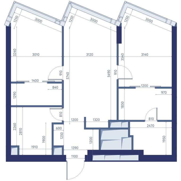 2-BD Apartment Sale, 69平方米 at HideOut, 3rd Setunsky Drive, Moscow, Russia #2 2-BD Apartment Sale, 69平方米 at HideOut, 3rd Setunsky Drive, Moscow, Russia #2