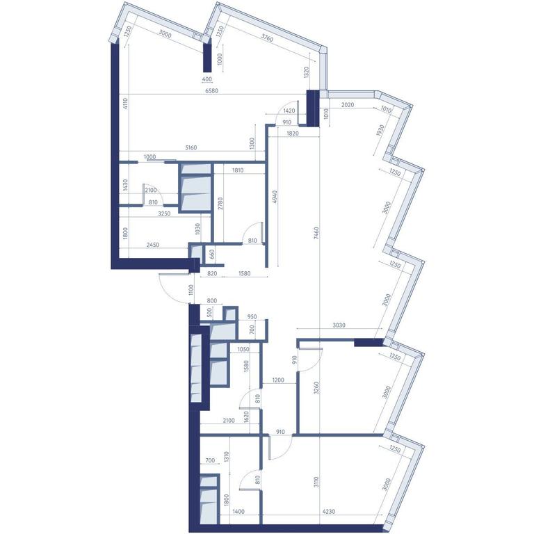 3-BD Apartment Sale, 126平方米 at HideOut, 3rd Setunsky Drive, Moscow, Russia #2 3-BD Apartment Sale, 126平方米 at HideOut, 3rd Setunsky Drive, Moscow, Russia #2