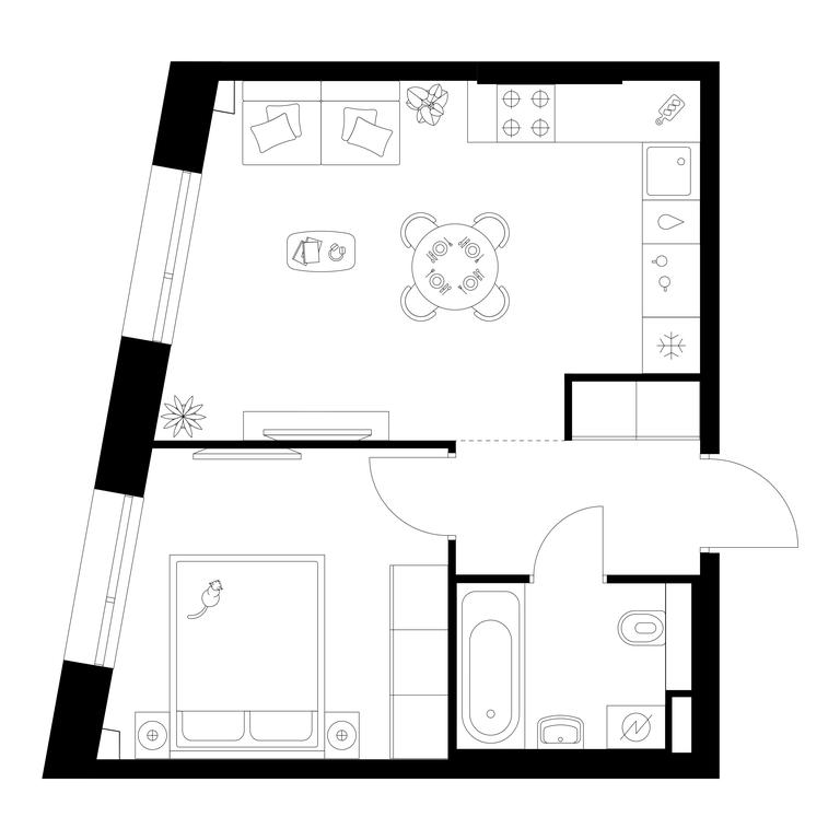 1-BD Apartment Sale, 37.3 sq. m. at Salarevo Park, Salaryevskaya Street, 8к1, Moskovskiy Settlement, Moscow, Russia #1 1-BD Apartment Sale, 37.3 sq. m. at Salarevo Park, Salaryevskaya Street, 8к1, Moskovskiy Settlement, Moscow, Russia #1