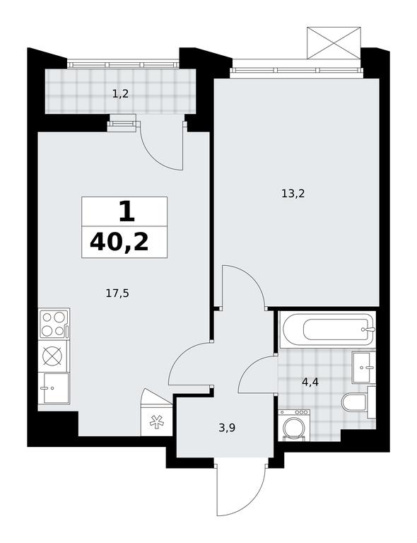 Apartment Sale, 40.2平方米 at Desnarechie, kvartal № 23, Desyonovskoye Settlement, Moscow, Russia #2 Apartment Sale, 40.2平方米 at Desnarechie, kvartal № 23, Desyonovskoye Settlement, Moscow, Russia #2