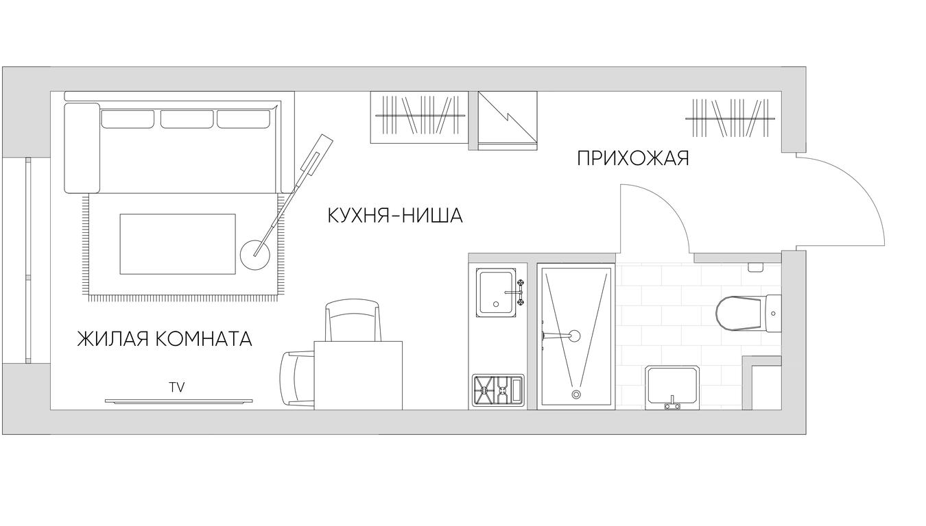 Apartment Sale, 23.4 sq. m. at Nice Loft, Avtomobilny Drive, 4, Moscow, Russia #1 Apartment Sale, 23.4 sq. m. at Nice Loft, Avtomobilny Drive, 4, Moscow, Russia #1