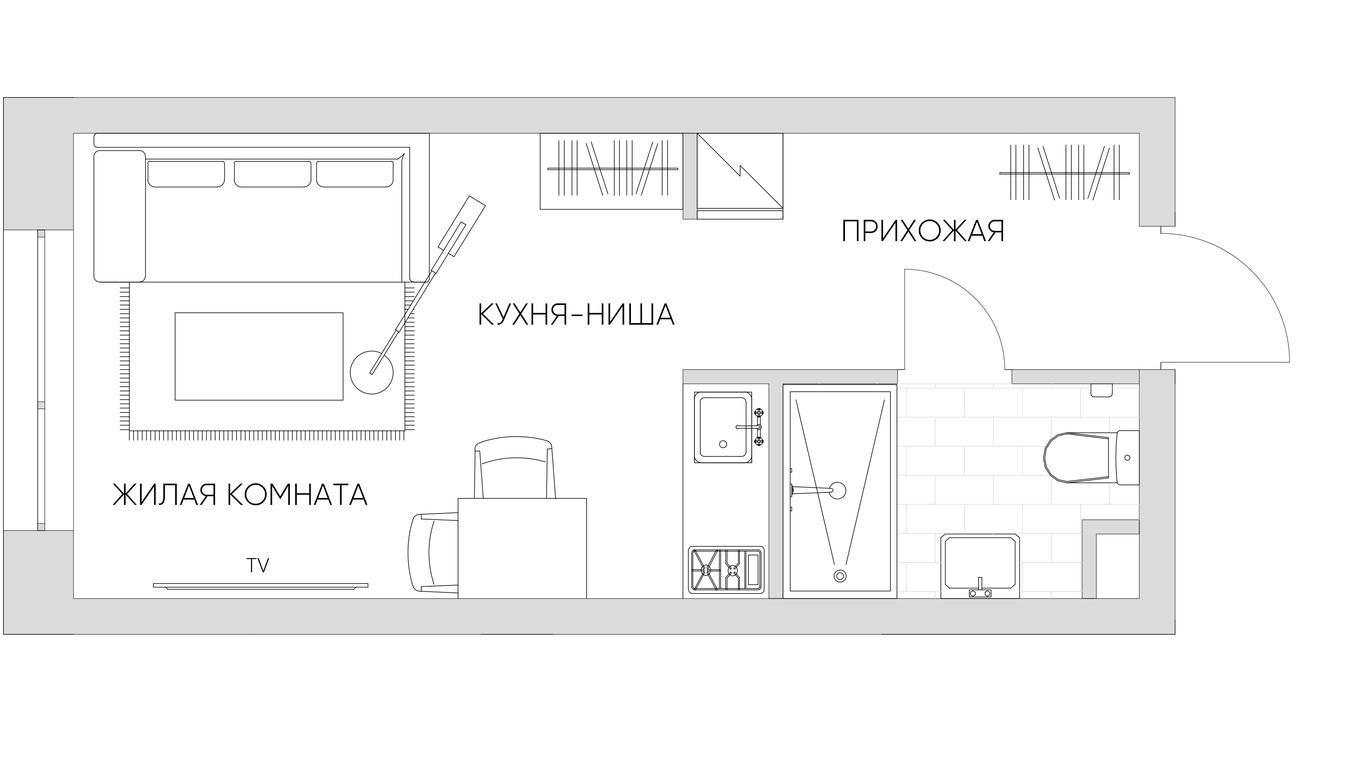 Apartment Sale, 23.6 sq. m. at Nice Loft, Avtomobilny Drive, 4, Moscow, Russia #1 Apartment Sale, 23.6 sq. m. at Nice Loft, Avtomobilny Drive, 4, Moscow, Russia #1