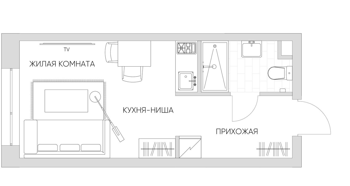 Apartment Sale, 23.1 sq. m. at Nice Loft, Avtomobilny Drive, 4, Moscow, Russia #1
