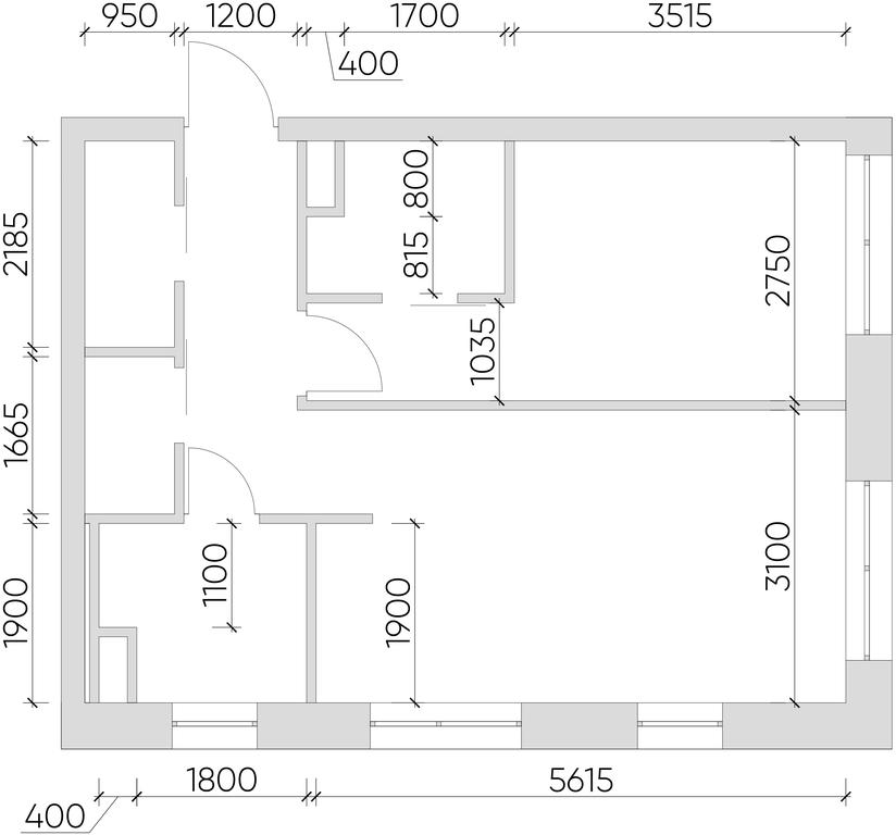 2-BD Apartment Sale, 44.8 sq. m. at Nice Loft, Avtomobilny Drive, 4, Moscow, Russia #2 2-BD Apartment Sale, 44.8 sq. m. at Nice Loft, Avtomobilny Drive, 4, Moscow, Russia #2