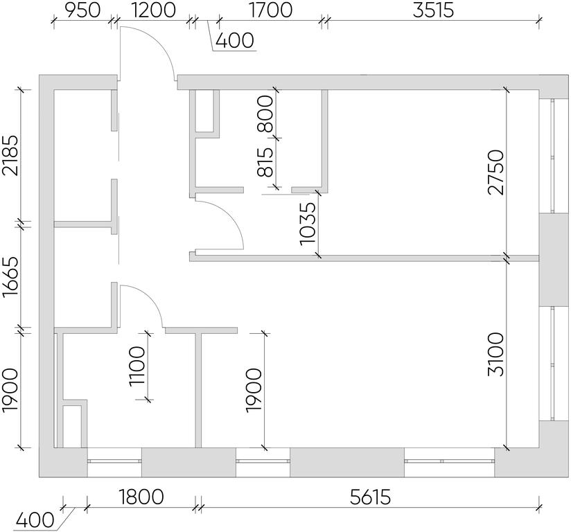 2-BD Apartment Sale, 44.8 sq. m. at Nice Loft, Avtomobilny Drive, 4, Moscow, Russia #2