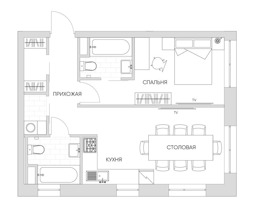 2-BD Apartment Sale, 44.6平方米 at Nice Loft, Avtomobilny Drive, 4, Moscow, Russia #1 2-BD Apartment Sale, 44.6平方米 at Nice Loft, Avtomobilny Drive, 4, Moscow, Russia #1