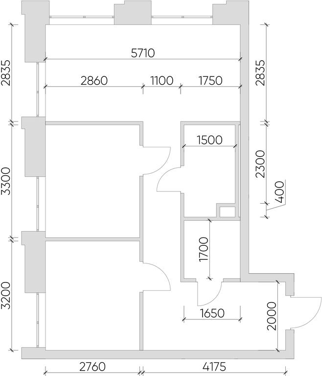 2-BD Apartment Sale, 54.4平方米 at Nice Loft, Avtomobilny Drive, 4, Moscow, Russia #2
