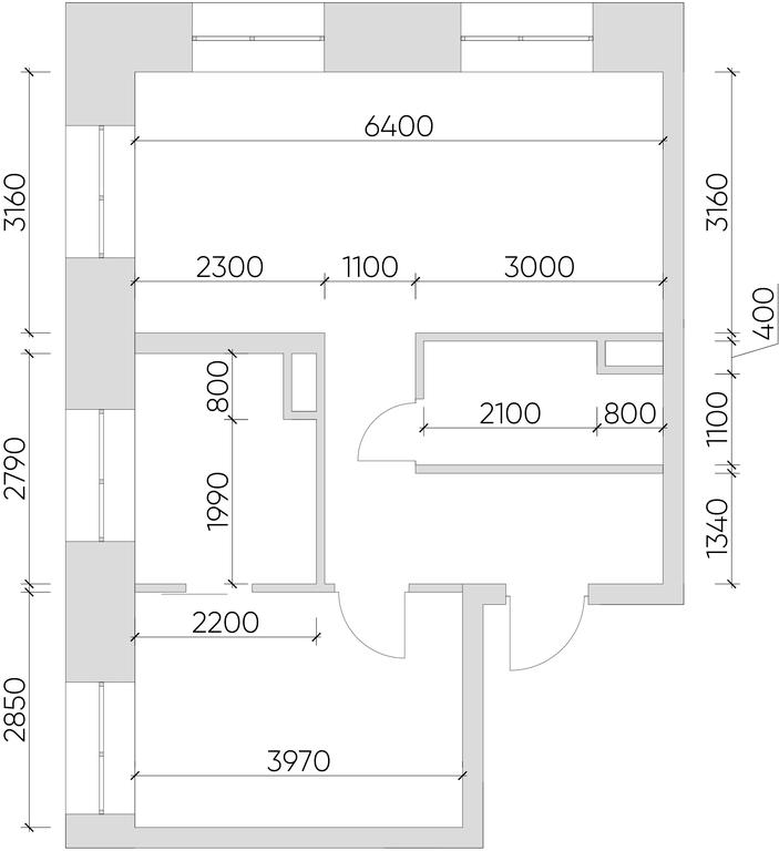 2-BD Apartment Sale, 52平方米 at Nice Loft, Avtomobilny Drive, 4, Moscow, Russia #2
