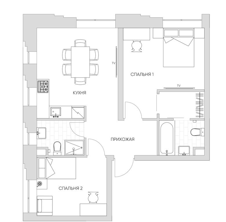 2-BD Apartment Sale, 57.4平方米 at Nice Loft, Avtomobilny Drive, 4, Moscow, Russia #1 2-BD Apartment Sale, 57.4平方米 at Nice Loft, Avtomobilny Drive, 4, Moscow, Russia #1