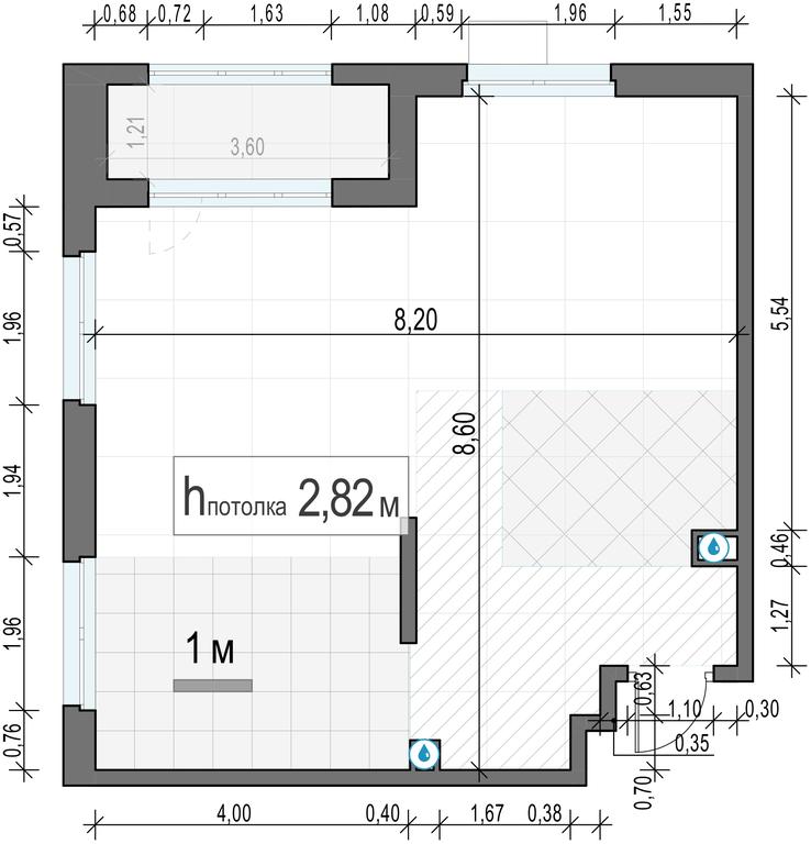 1-BD Apartment Sale, 62.4平方米 at Novoe Medvedkovo, Novoe Medvedkovo Residential Complex, mikrorayon 17A, Mytischi, Moscow Region, Russia #2