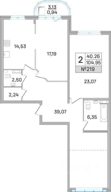 1-BD Apartment Sale, 105.3平方米 at Dom-Megalit v Korolyove, Kalinina Street, 11, Korolyov, Moscow Region, Russia #1 1-BD Apartment Sale, 105.3平方米 at Dom-Megalit v Korolyove, Kalinina Street, 11, Korolyov, Moscow Region, Russia #1