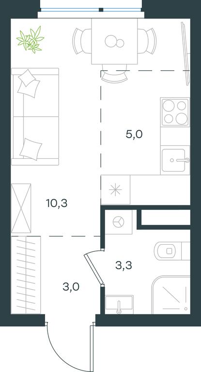 Apartment Sale, 21.6 sq. m. at Gorod V lesu, Gorod V Lesu Residential Complex, Village of Otradnoye, Krasnogorsk Urban District, Moscow Region, Russia #2 Apartment Sale, 21.6 sq. m. at Gorod V lesu, Gorod V Lesu Residential Complex, Village of Otradnoye, Krasnogorsk Urban District, Moscow Region, Russia #2