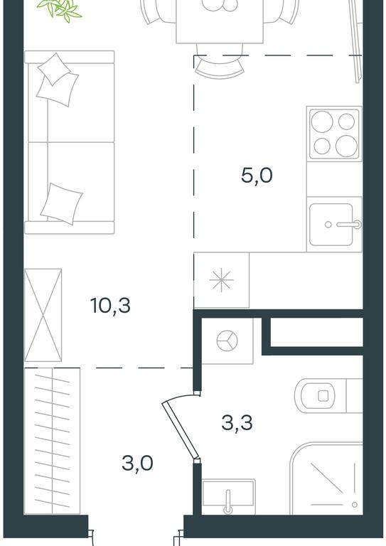 Apartment Sale, 21.6 sq. m. at Gorod V lesu, Gorod V Lesu Residential Complex, Village of Otradnoye, Krasnogorsk Urban District, Moscow Region, Russia #1 Apartment Sale, 21.6 sq. m. at Gorod V lesu, Gorod V Lesu Residential Complex, Village of Otradnoye, Krasnogorsk Urban District, Moscow Region, Russia #1