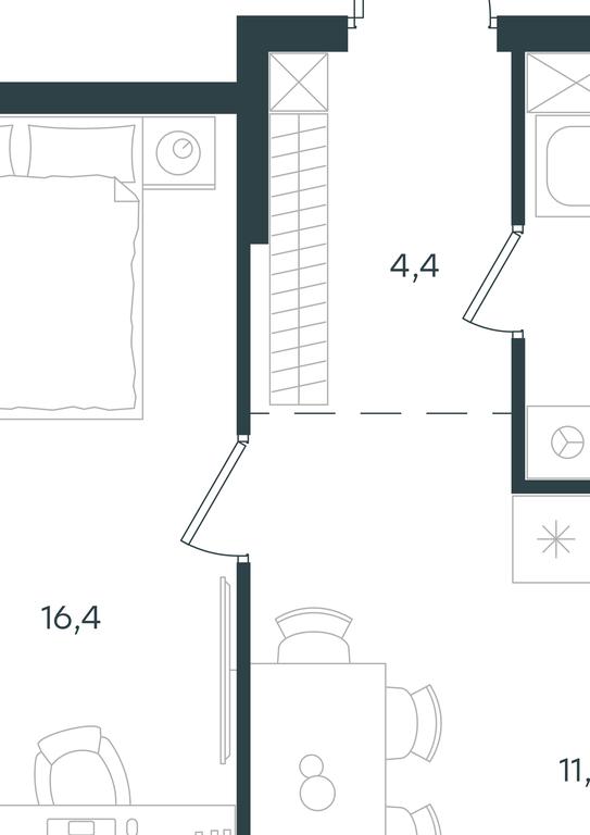 Apartment Sale, 37.1 sq. m. at Gorod V lesu, Gorod V Lesu Residential Complex, Village of Otradnoye, Krasnogorsk Urban District, Moscow Region, Russia #1 Apartment Sale, 37.1 sq. m. at Gorod V lesu, Gorod V Lesu Residential Complex, Village of Otradnoye, Krasnogorsk Urban District, Moscow Region, Russia #1