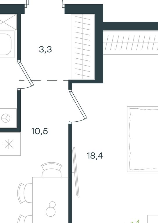 Apartment Sale, 36.6 sq. m. at Gorod V lesu, Gorod V Lesu Residential Complex, Village of Otradnoye, Krasnogorsk Urban District, Moscow Region, Russia #1 Apartment Sale, 36.6 sq. m. at Gorod V lesu, Gorod V Lesu Residential Complex, Village of Otradnoye, Krasnogorsk Urban District, Moscow Region, Russia #1