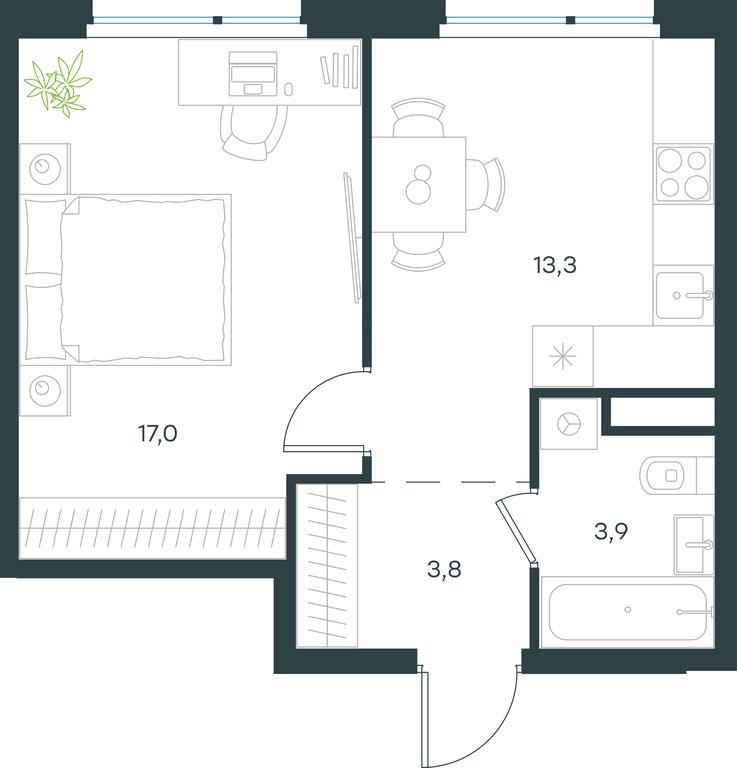 Apartment Sale, 38 sq. m. at Gorod V lesu, Gorod V Lesu Residential Complex, Village of Otradnoye, Krasnogorsk Urban District, Moscow Region, Russia #2 Apartment Sale, 38 sq. m. at Gorod V lesu, Gorod V Lesu Residential Complex, Village of Otradnoye, Krasnogorsk Urban District, Moscow Region, Russia #2