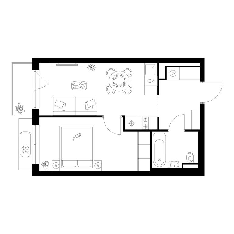 1-BD Apartment Sale, 36.2 sq. m. at Salarevo Park, Salaryevskaya Street, 8к1, Moskovskiy Settlement, Moscow, Russia #1 1-BD Apartment Sale, 36.2 sq. m. at Salarevo Park, Salaryevskaya Street, 8к1, Moskovskiy Settlement, Moscow, Russia #1