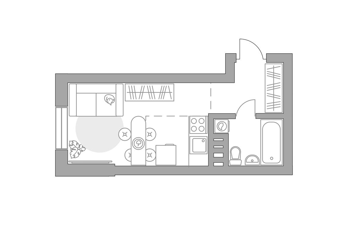 Apartment Sale, 23.3 sq. m. at Teatralnyy park, Burkovskiy Drive, 46, Bolshevo Microdistrict, Korolyov, Moscow Region, Russia #1 Apartment Sale, 23.3 sq. m. at Teatralnyy park, Burkovskiy Drive, 46, Bolshevo Microdistrict, Korolyov, Moscow Region, Russia #1