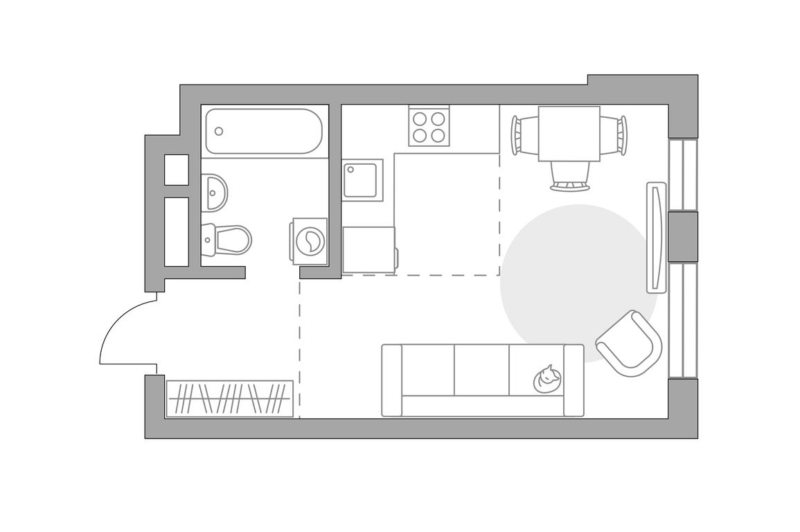 Apartment Sale, 28.9 sq. m. at Zhivopisnyi, derevnya Spasskiye Vyselki, 9, Leninskiy City District, Moscow Region, Russia #1 Apartment Sale, 28.9 sq. m. at Zhivopisnyi, derevnya Spasskiye Vyselki, 9, Leninskiy City District, Moscow Region, Russia #1