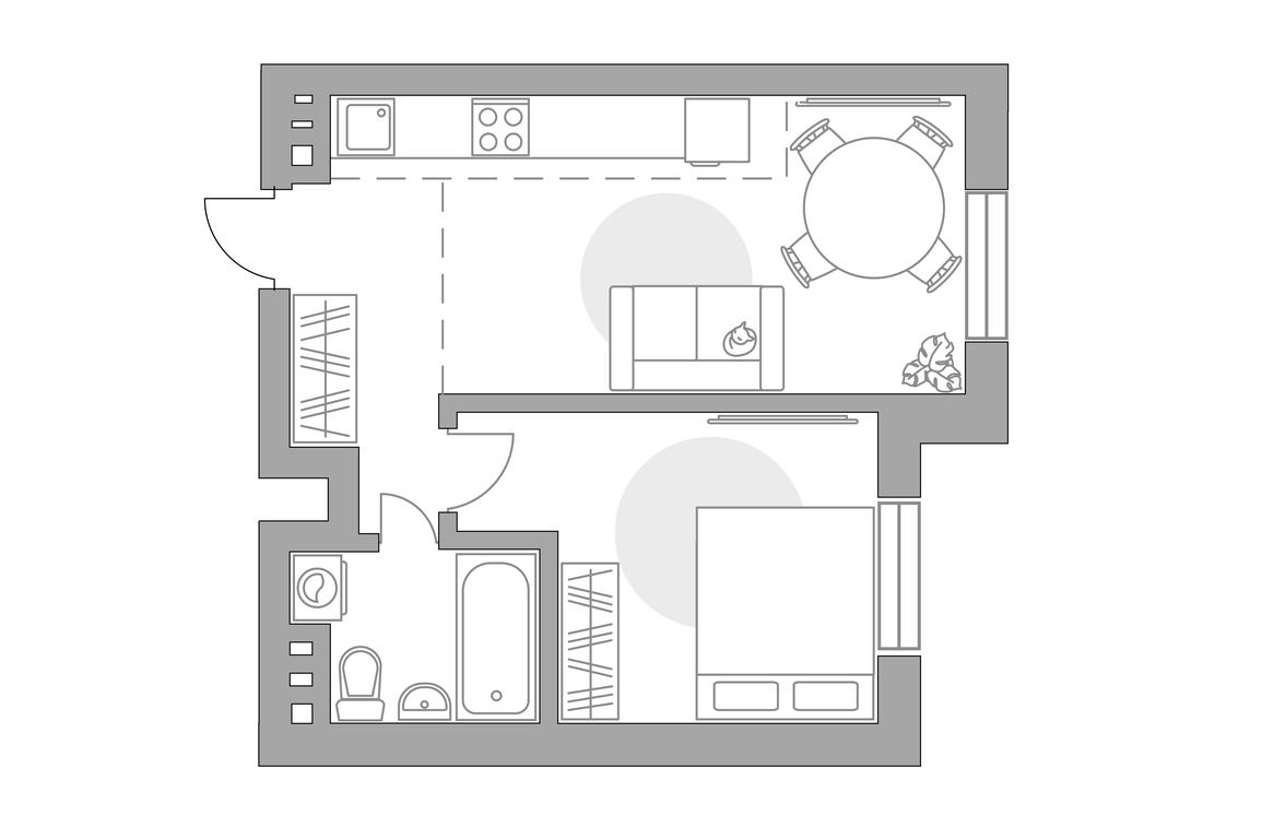 2-BD Apartment Sale, 35.1 sq. m. at Teatralnyy park, Burkovskiy Drive, 46, Bolshevo Microdistrict, Korolyov, Moscow Region, Russia #1 2-BD Apartment Sale, 35.1 sq. m. at Teatralnyy park, Burkovskiy Drive, 46, Bolshevo Microdistrict, Korolyov, Moscow Region, Russia #1