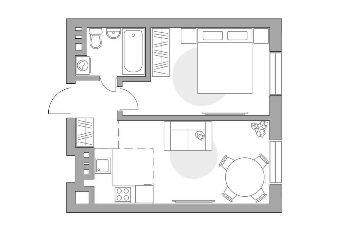 2-BD Apartment Sale, 37 sq. m. at Teatralnyy park, Burkovskiy Drive, 46, Bolshevo Microdistrict, Korolyov, Moscow Region, Russia #1 2-BD Apartment Sale, 37 sq. m. at Teatralnyy park, Burkovskiy Drive, 46, Bolshevo Microdistrict, Korolyov, Moscow Region, Russia #1