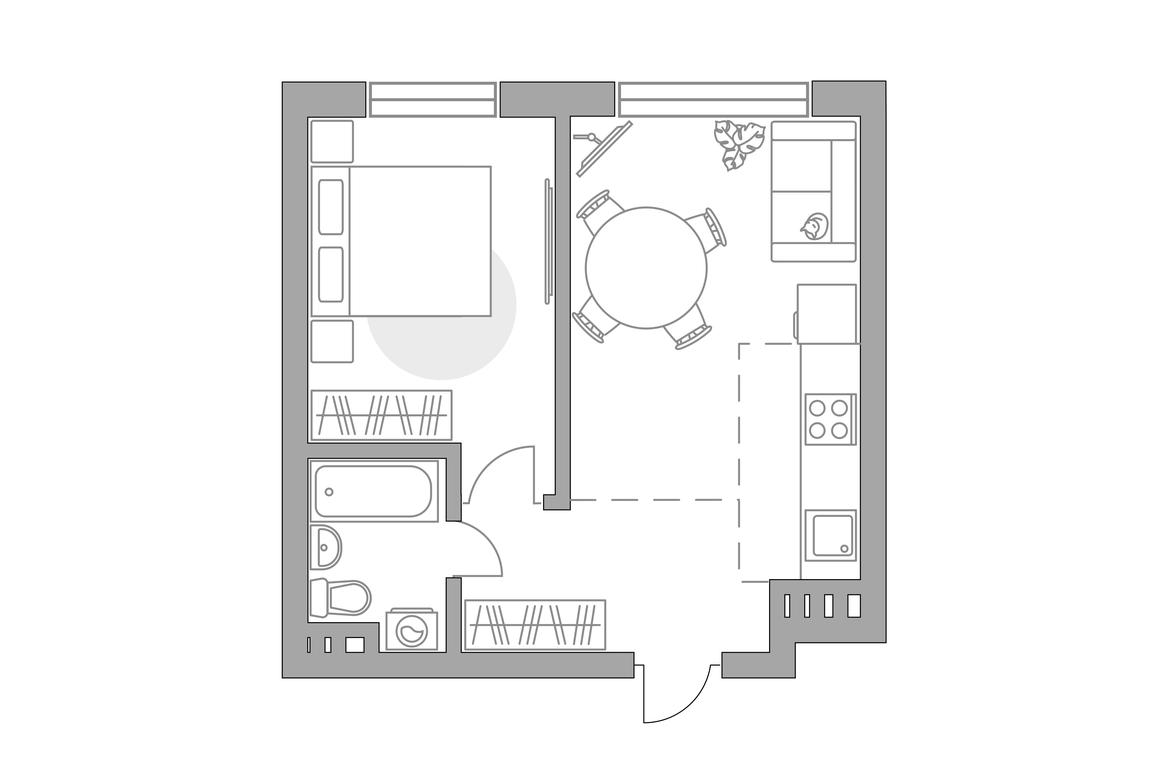 2-BD Apartment Sale, 38.5 sq. m. at Teatralnyy park, Burkovskiy Drive, 46, Bolshevo Microdistrict, Korolyov, Moscow Region, Russia #1 2-BD Apartment Sale, 38.5 sq. m. at Teatralnyy park, Burkovskiy Drive, 46, Bolshevo Microdistrict, Korolyov, Moscow Region, Russia #1