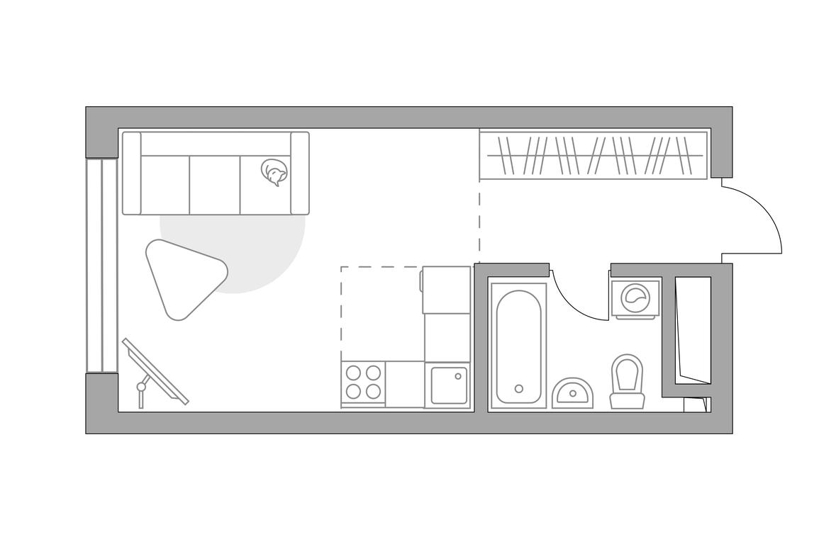 Apartment Sale, 25.71 sq. m. at Triniti, Dmitrovskoye Highway, Moscow, Russia #1 Apartment Sale, 25.71 sq. m. at Triniti, Dmitrovskoye Highway, Moscow, Russia #1