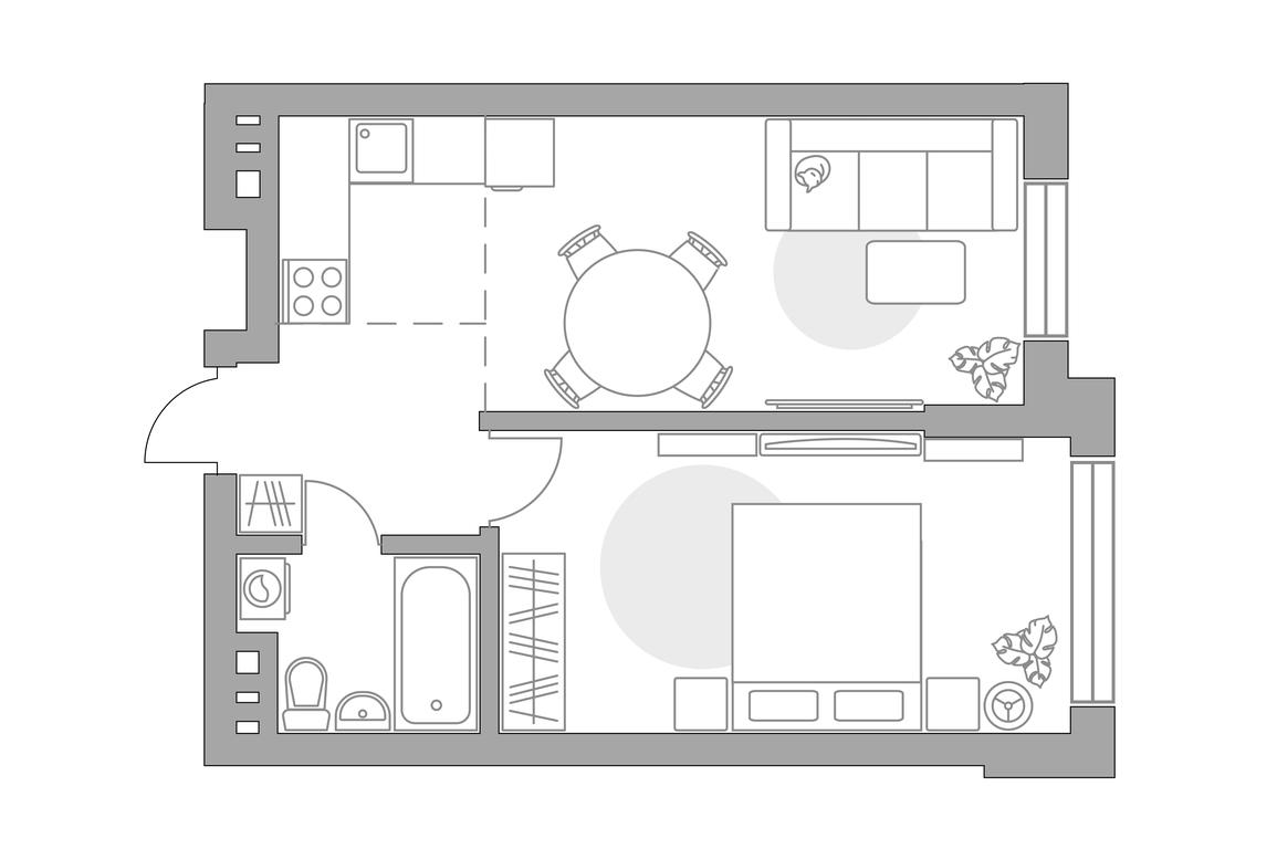 2-BD Apartment Sale, 40.7平方米 at Teatralnyy park, Burkovskiy Drive, 46, Bolshevo Microdistrict, Korolyov, Moscow Region, Russia #1 2-BD Apartment Sale, 40.7平方米 at Teatralnyy park, Burkovskiy Drive, 46, Bolshevo Microdistrict, Korolyov, Moscow Region, Russia #1