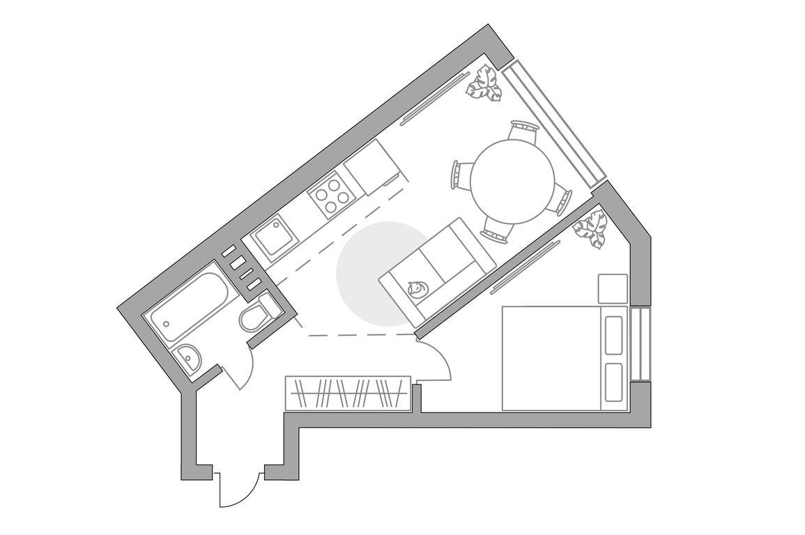 2-BD Apartment Sale, 45.1平方米 at Teatralnyy park, Burkovskiy Drive, 46, Bolshevo Microdistrict, Korolyov, Moscow Region, Russia #1 2-BD Apartment Sale, 45.1平方米 at Teatralnyy park, Burkovskiy Drive, 46, Bolshevo Microdistrict, Korolyov, Moscow Region, Russia #1