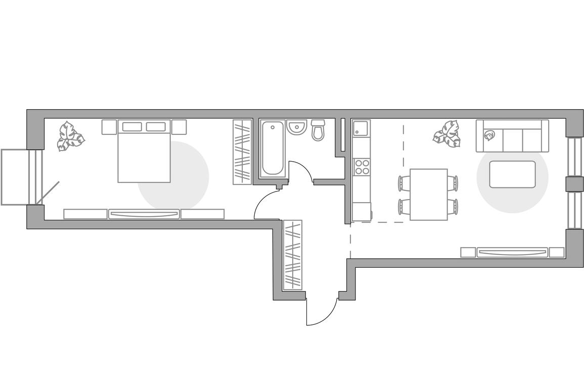 2-BD Apartment Sale, 62.94平方米 at MYPRIORITY Basmanny, Malaya Pochtovaya Street, 12с6, Moscow, Russia #1 2-BD Apartment Sale, 62.94平方米 at MYPRIORITY Basmanny, Malaya Pochtovaya Street, 12с6, Moscow, Russia #1