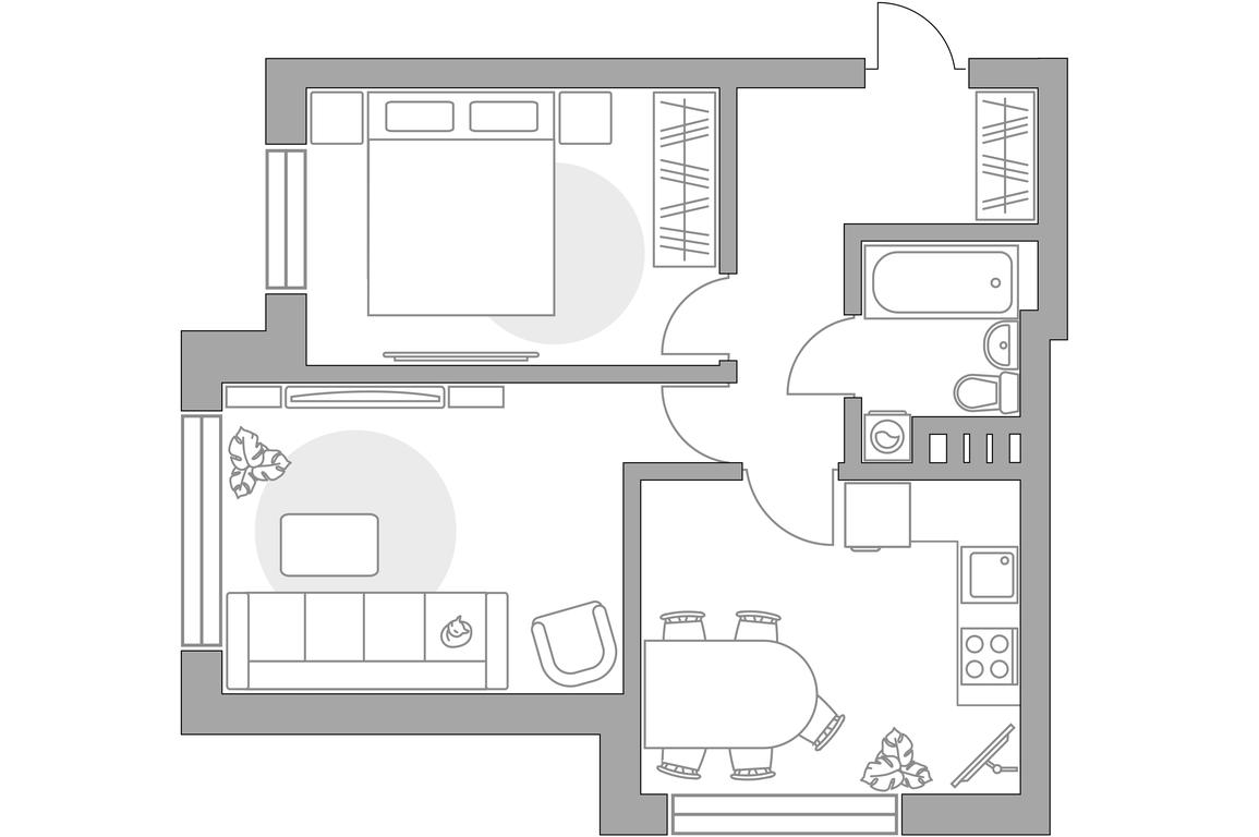 2-BD Apartment Sale, 48.8 sq. m. at Teatralnyy park, Burkovskiy Drive, 46, Bolshevo Microdistrict, Korolyov, Moscow Region, Russia #1 2-BD Apartment Sale, 48.8 sq. m. at Teatralnyy park, Burkovskiy Drive, 46, Bolshevo Microdistrict, Korolyov, Moscow Region, Russia #1