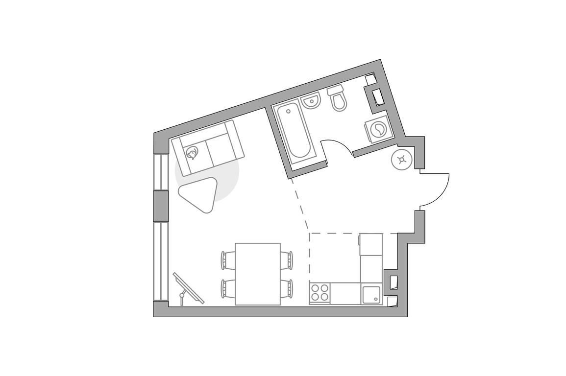 Apartment Sale, 32.84 sq. m. at Triniti, Dmitrovskoye Highway, Moscow, Russia #1 Apartment Sale, 32.84 sq. m. at Triniti, Dmitrovskoye Highway, Moscow, Russia #1