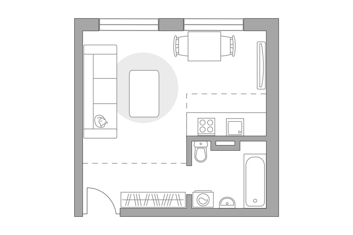 Apartment Sale, 25.51 sq. m. at Anikeevskiy, ulitsa Sergeya Zhadobkina, 1, selo Nikolo-Uryupino, Krasnogorsk City District, Moscow Region, Russia #1 Apartment Sale, 25.51 sq. m. at Anikeevskiy, ulitsa Sergeya Zhadobkina, 1, selo Nikolo-Uryupino, Krasnogorsk City District, Moscow Region, Russia #1
