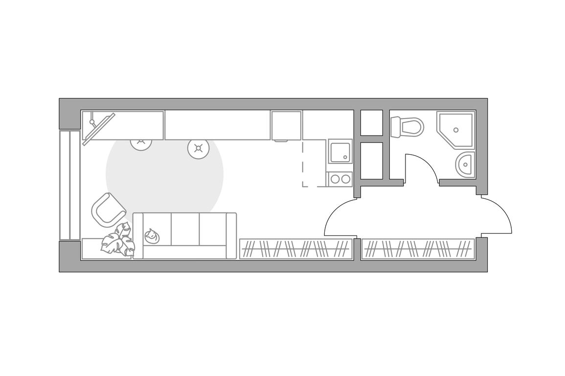 Apartment Sale, 26.53 sq. m. at Pekhra, Yaganova Street, 5, Balashikha, Moscow Region, Russia #1 Apartment Sale, 26.53 sq. m. at Pekhra, Yaganova Street, 5, Balashikha, Moscow Region, Russia #1